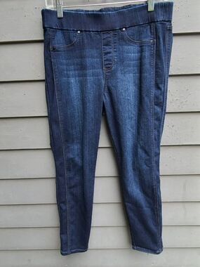 Liverpool Elastic Waist Ankle Skinny 8 2/ Petite Jeans
